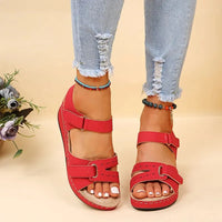 Blanche - Summer wedge sandals
