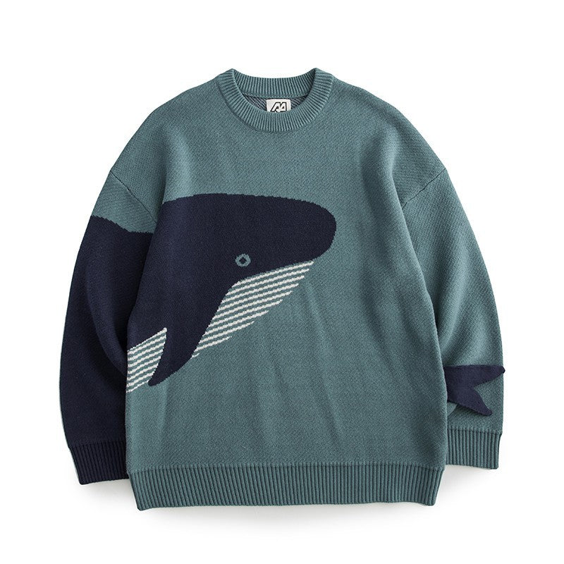Von der Kunst inspirierter Strickpullover für Männer - Nivaro