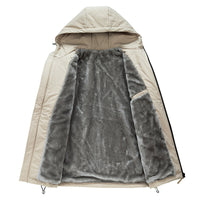 Leichte Herren-Thermojacke mit Kapuze und Innenfutter - Orven