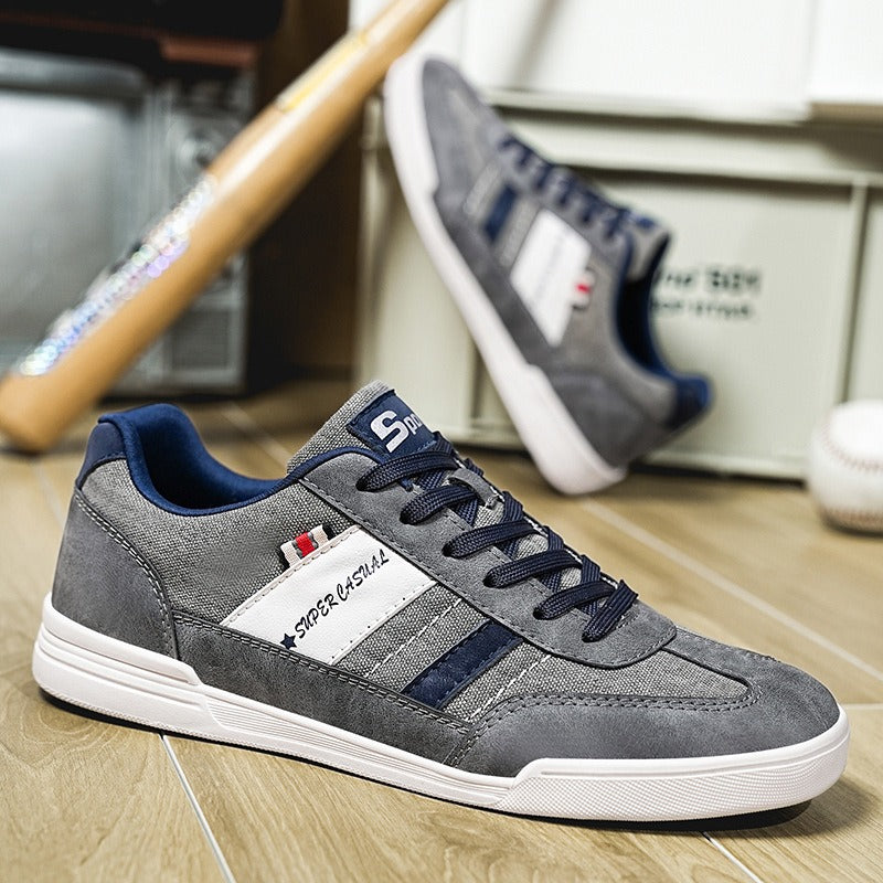 Sportliche Herren-Turnschuhe aus Textilmischung - Adriano