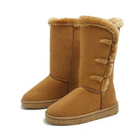 Bottes d'hiver hautes pour femmes avec doublure - Jammy