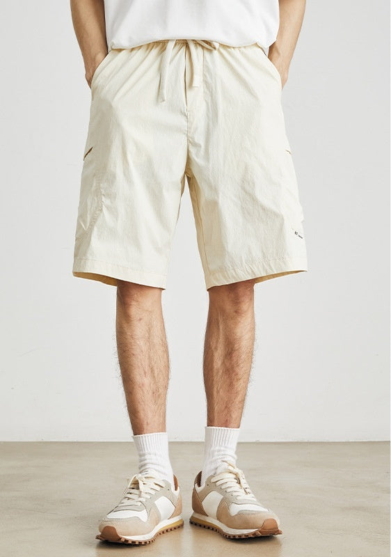Leichte Herrenshorts mit Seitentaschen und verstellbarem Kordelzug - Calvin