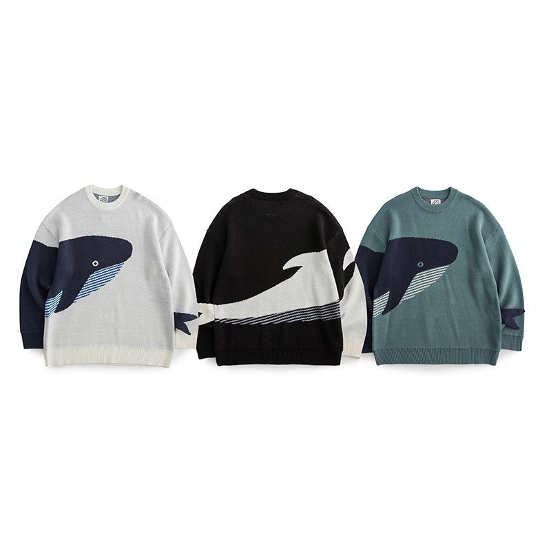 Von der Kunst inspirierter Strickpullover für Männer - Nivaro