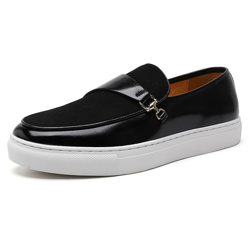 Hommes Slip-on Chaussures en cuir Casual - Jonas