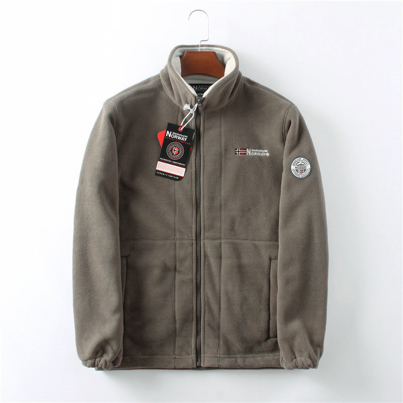 Warme Herrenjacke mit Fleece-Effekt - Eirik