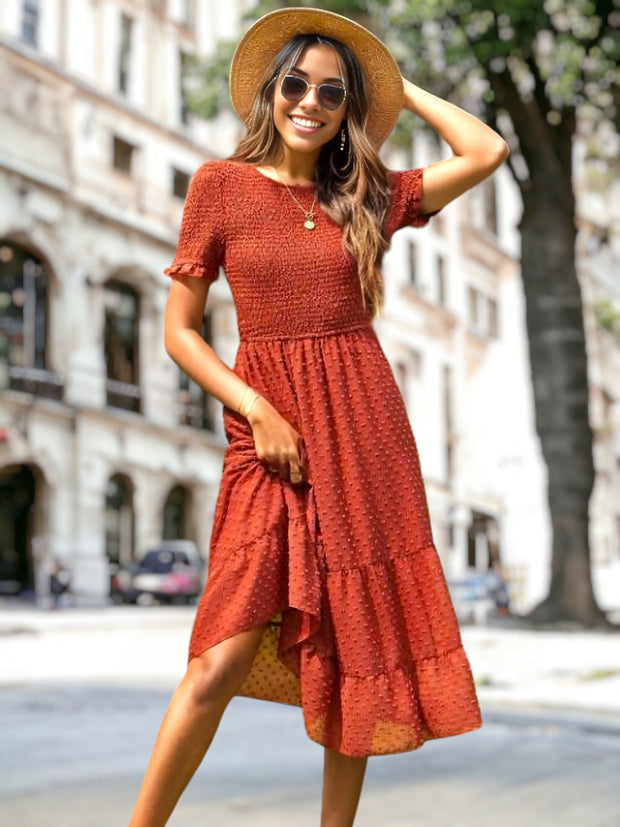 Elda - Robe longue décontractée pour femmes en différentes couleurs