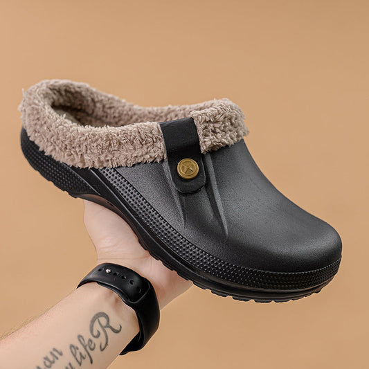 Chaussons unisexes avec doublure intérieure douce et semelle antidérapante - Mavel