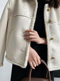 Grace Veste élégante en plush
