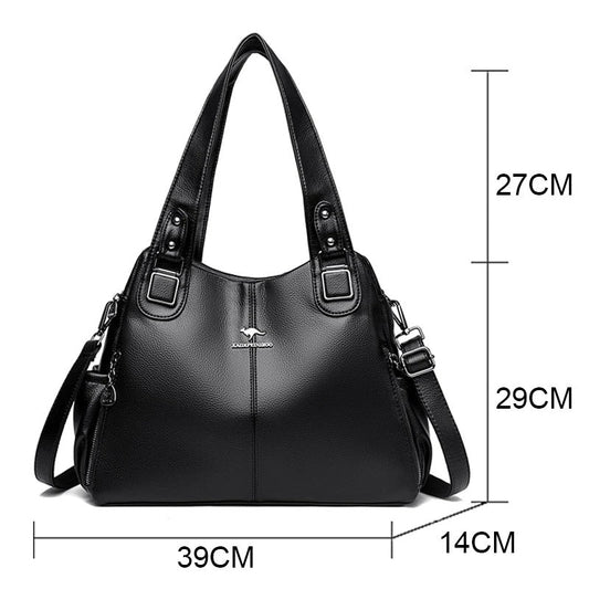 Kiloran - Sac en cuir vintage