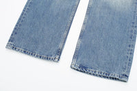 Bellisima - Jeans taille moyenne à coutures larges pour femmes