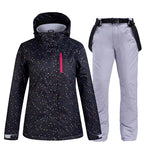 Warmer und wasserdichter Skianzug für Damen - Liora