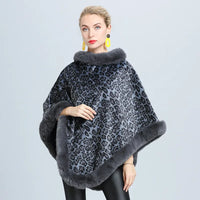 Angélique - Pullover Frau Poncho Decke Top