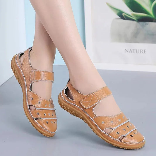 Mila - Sandales orthopédiques de printemps avec fermeture velcro confortable