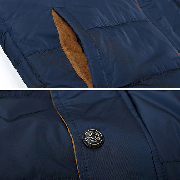 Herbst-Steppjacke mit Kapuze - Alaric