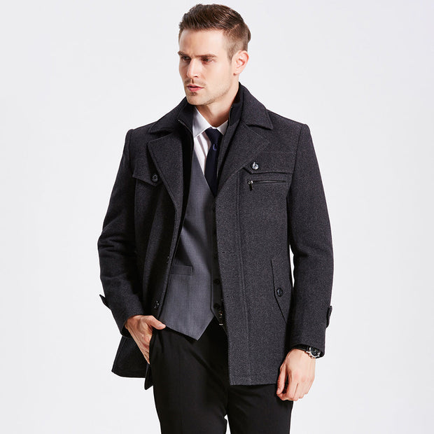 Manteau de laine élégant - Darius