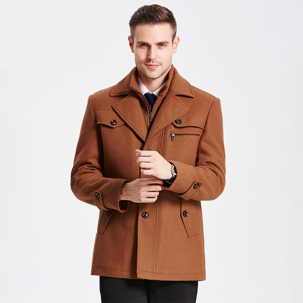 Eleganter Wollmantel - Darius
