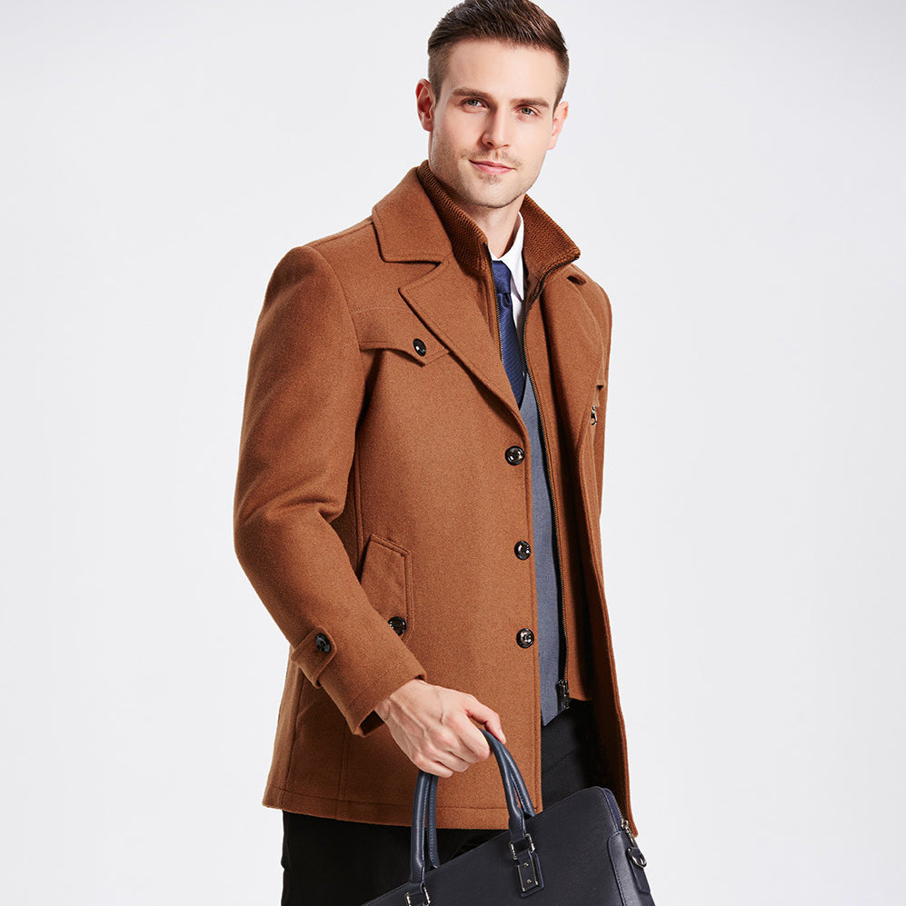 Eleganter Wollmantel - Darius