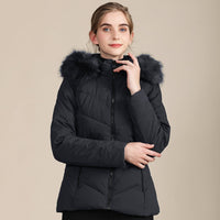 Veste matelassée à capuche pour femmes - Selina