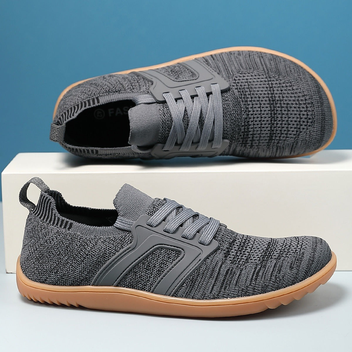 Atmungsaktive Unisex-Sneaker mit rutschfester Sohle in Pastellrosa - Elina