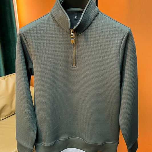 Nero - Pull à col roulé et manches longues pour homme