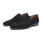 Herren Slipper mit Wildledereffekt im minimalistischen Stil - Kenjiro