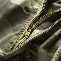 Short cargo camouflage avec poches latérales pour hommes - Carson