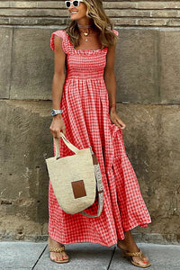 Marlene | Smocked long dress