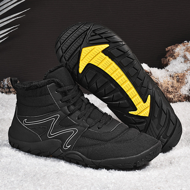 Herren-Winterstiefel mit Umschlingungseffekt - Milo