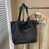 Sac fourre-tout en denim pour femmes dans un style décontracté - Marta