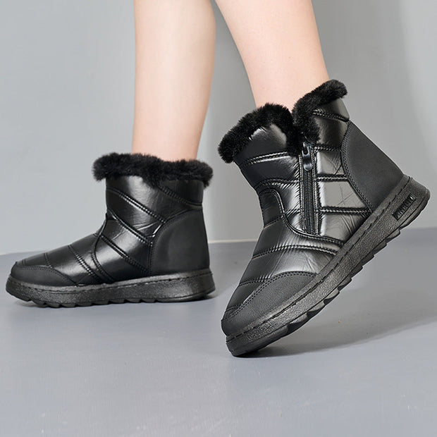 Priscilla - Bottes d’Hiver Hautes en Polaire