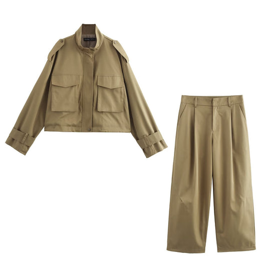 Damen Utility Jacke Hose Set - Annelie