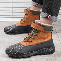 Ricarda - Bottes de Neige Chaudes à Lacets