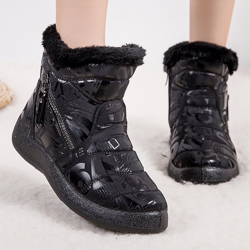 Damen Winterstiefel mit Druck - Lirenne