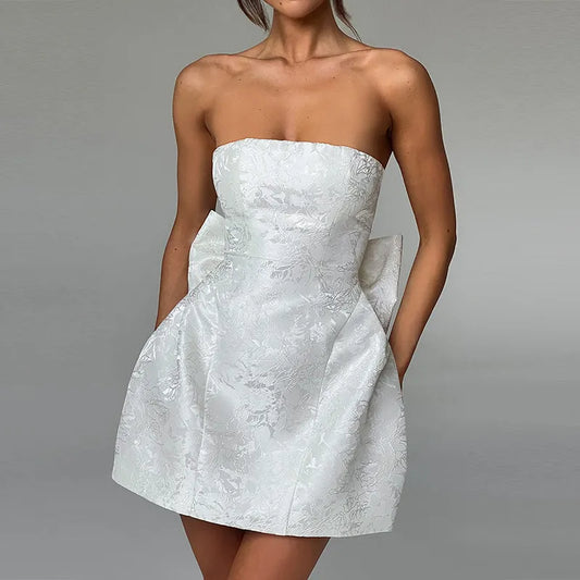 Zuzanna - Robe en jacquard floral