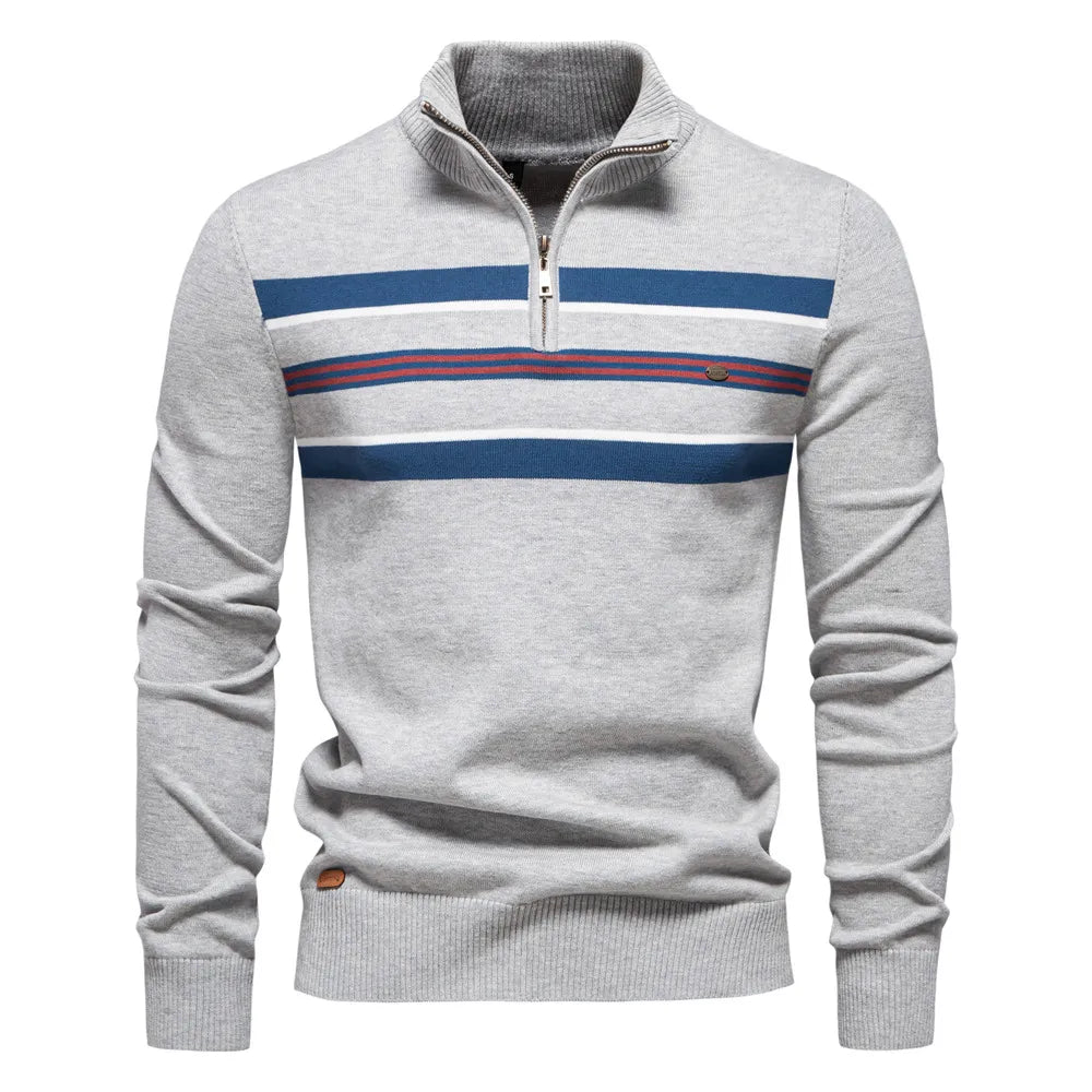 Danys - Pullover mit halbem Reißverschluss