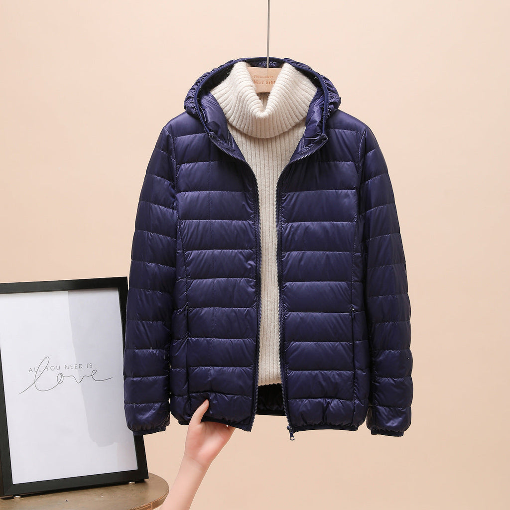 Leichte Steppjacke mit Kapuze für Damen - Aline