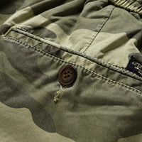 Short cargo camouflage avec poches latérales pour hommes - Carson