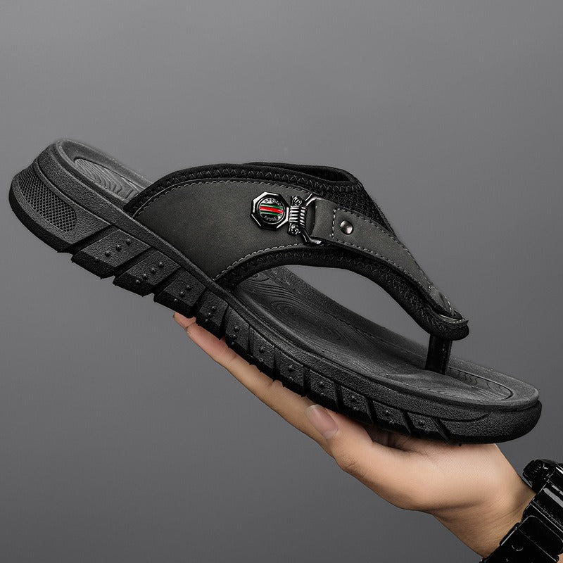 Herrensandalen mit rutschfester Sohle im sportlichen Stil - Óscar