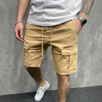 Short homme en coton avec poches cargo - Dario