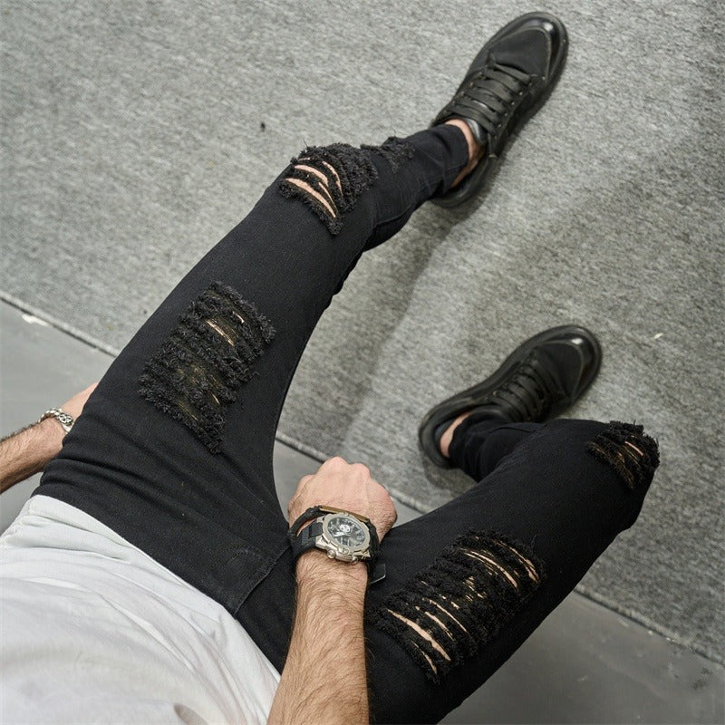 Zerrissene Skinny Jeans für Männer - Ivan