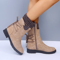 Pia - Bottes de Neige à Lacets