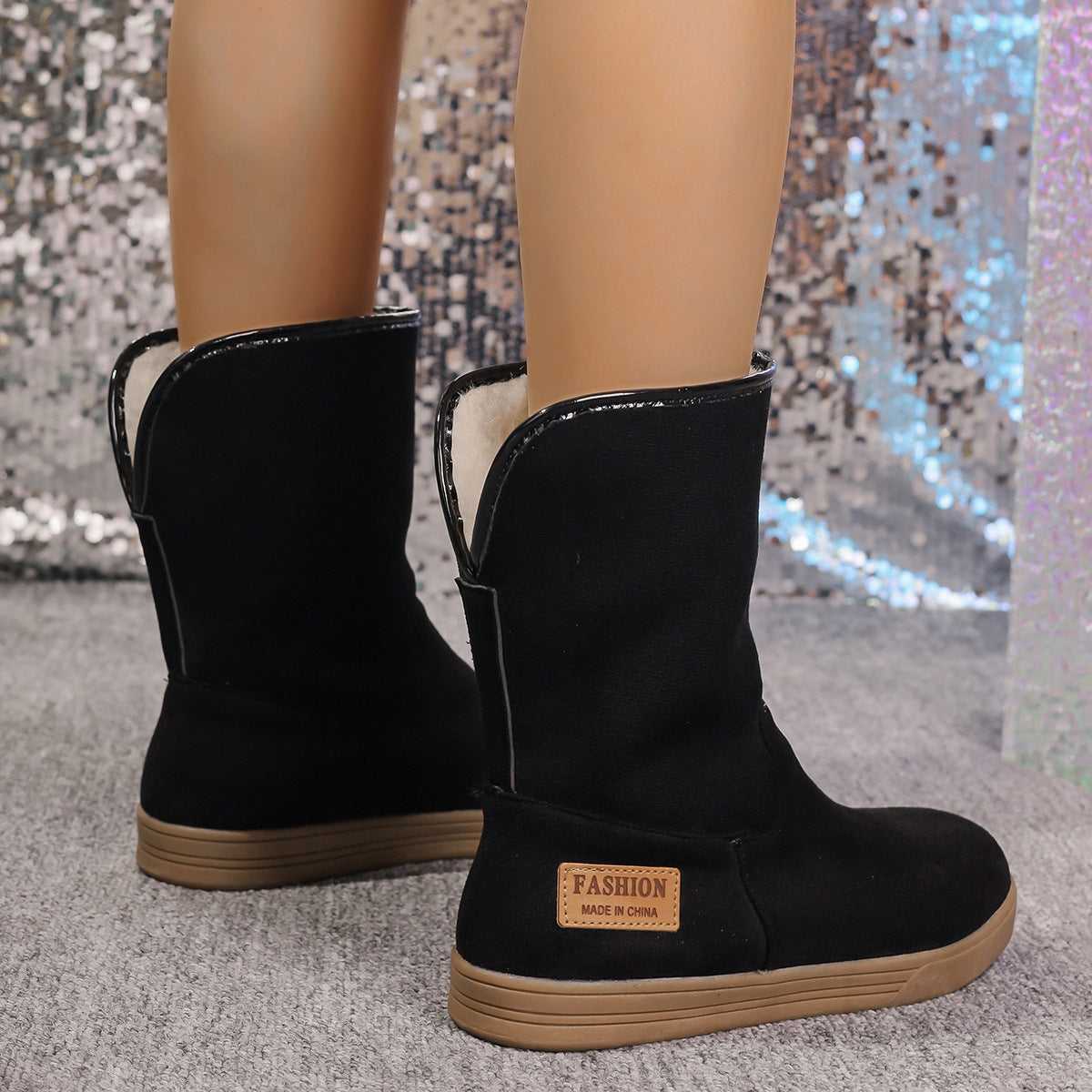 Wadenhohe Winterstiefel für Damen - Yselle