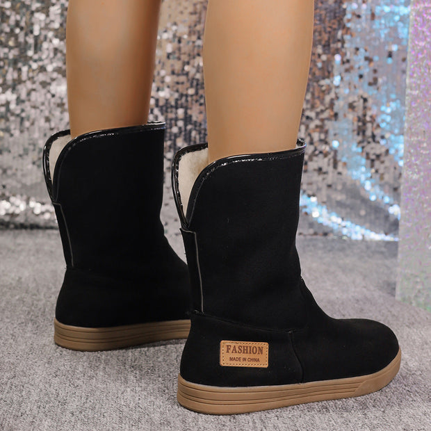 Wadenhohe Winterstiefel für Damen - Yselle