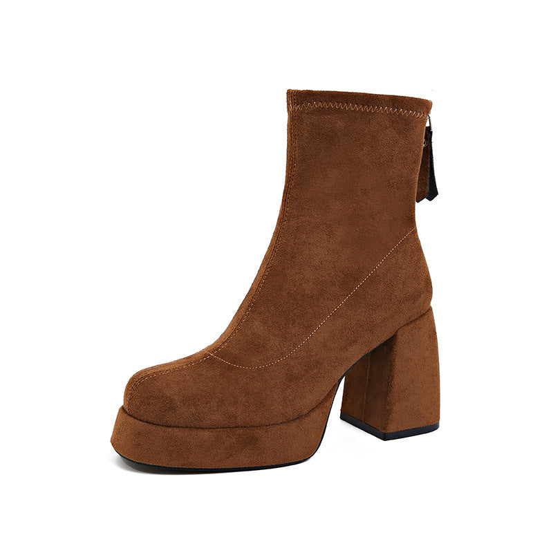 Damenstiefeletten mit Reißverschluss - Eirl