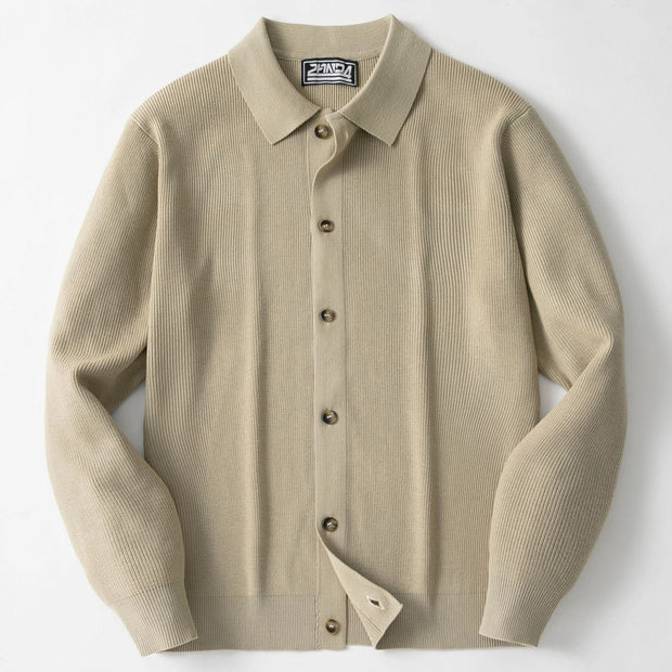 Cardigan en maille légère pour hommes - Hugo