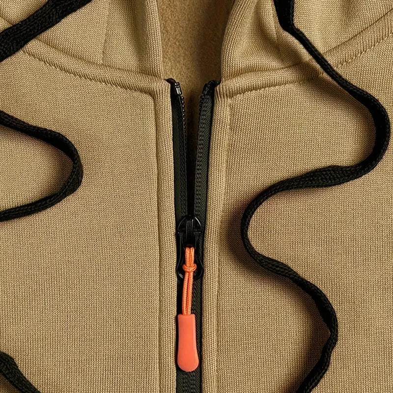 Herren Sweatshirt mit Kapuze und Taschen - Cesar