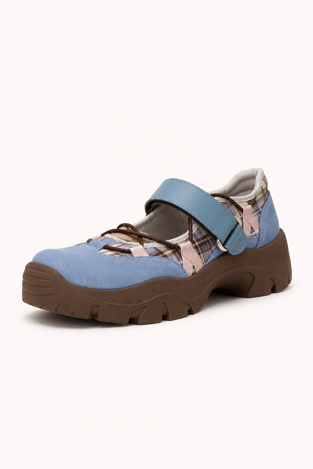 Sport-Ballerinas mit verstellbarem Riemen und gezackter Sohle – Lotte