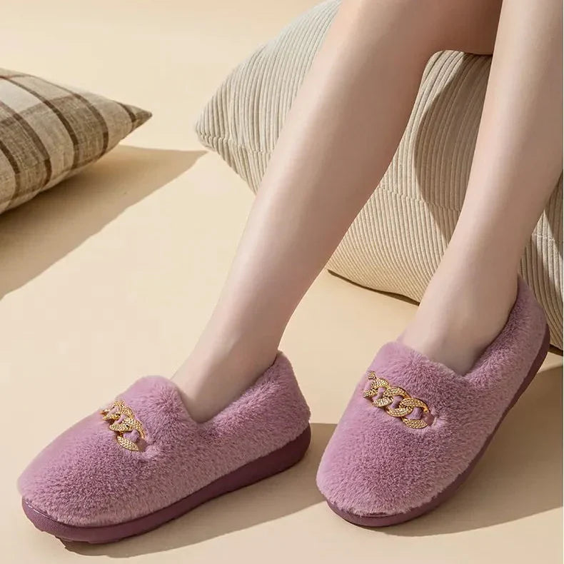 Damen Hausschuhe elegant weicher Effekt - Nirel