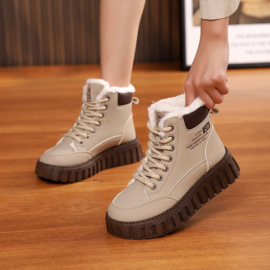Bottines style hiver pour femmes - Vaelinne