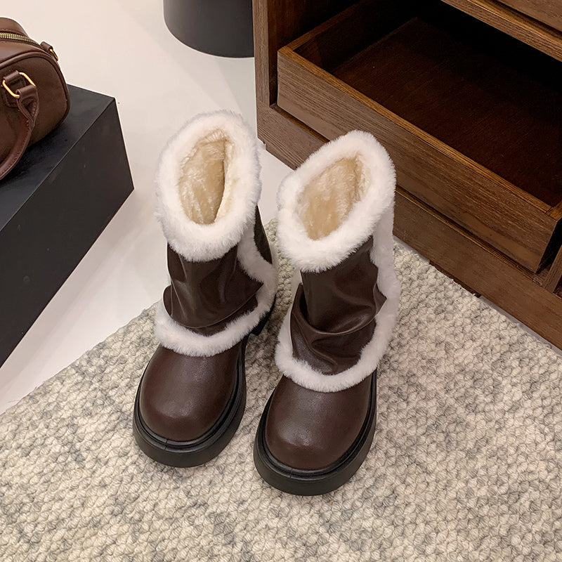 Damen Winterstiefel mit weichem Futter - Elsbethr
